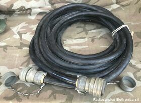 ALI50AM-F- Cavo flessibile in gomma tre poli per alte potenze 50 Amper Accessori per apparati radio Militari