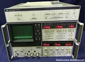 HP 8505A+HP 8501A Network Analyzer  HP 8505A  Con Storage Normalizer HP 8501A Strumenti