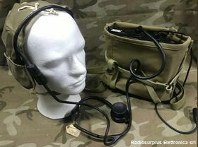 MAB-1 compl  MAB-1  -versione originale Americana-  Ricetrasmettitore monocanale revisionato e funzionante con tutti gli accessori  Apparati radio