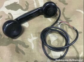 CT40 Cornetta Telefonica  tre fili anni 60 NERA Accessori per apparati radio Civili
