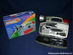 LC8987 KIT ATTREZZI MULTIFUNZIONE WAVE Torcia di emergenza con kit attrezzi e lampeggiante per auto Materiale elettrico