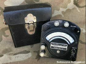 I-50 I-50  Voltmetro-Amperometro tascabile 3 portate in C.C.  3/15/150 Volt f.s. / 3-15-30 Amper f.s. Accessori per apparati radio Militari