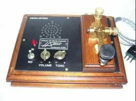 oscillofano Oscillofano con tasto CW Apparati radio civili