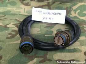 Cavo PCB. Cavo Collegamento Canali PCB. Accessori per apparati radio Militari