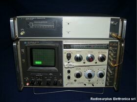 Spectrum Analyzer HP 141T Spectrum Analyzer HP 141T + HP8555A (RF-Section) + HP8552B (IF-Section) Strumenti