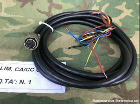 CA/CC CNA Cavo Alimentazione CA/CC CNA Lunghezza 3 mt -nuovo Accessori per apparati radio Militari