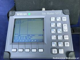 Site Master S113 Cable and Antenna Analyzer Wiltron Site Master S113 Strumenti