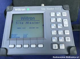 Site Master S113 Cable and Antenna Analyzer Wiltron Site Master S113 Strumenti