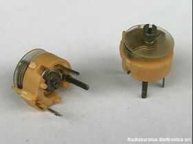 CA180 Compensatore in aria  10 - 80 Pf  Componenti elettronici