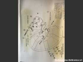 A121600 Polar Mount for Prime Focus Antenna A121600 Accessori per apparati radio Militari