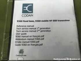 9360 Ricetrasmettitore CODAN 9360 HF SSB Apparati radio