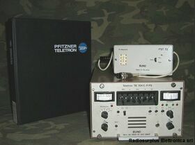TF 704 C-F/FS Radioricevitore telegrafico  PFITZNER TELETRON mod. TF 704 C-F/FS Apparati radio