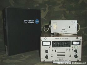TF 704 C-F/FS Radioricevitore telegrafico  PFITZNER TELETRON mod. TF 704 C-F/FS Apparati radio