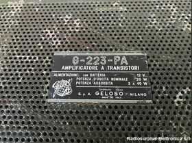 GELOSO G-223-PA Amplificatore a Transistor GELOSO G-223-PA Varie