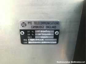 F30/AM Ricetrasmettitore Aeronautico  PYE Communications Equipment mod. F30/AM Apparati radio
