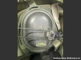 C19/89 Casco da carrista VINTAGE  C19/89 Apparati radio militari