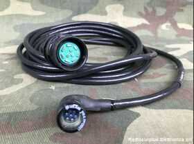 5995-15-068-7534 Cavo collegamento Audio 5995-15-068-7534 Cavo con spina UG-77 e VBA7 Accessori per apparati radio Militari