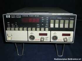 HP8152A HP 8152A Optical Overage Power Meter MILLIVOLTmeter / POWERmeter / WATTmeter  AF-RF