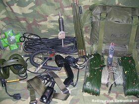 KitCampoRacal Kit accessori da campo per rtx  PRC-320 Comandi Vari