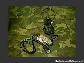 TA-56P/L TA-56P/L cuffia laringofano con Ptt Cuffie con Microfono - Laringofano