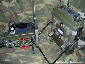 ER253A Ricetrasmettitore  VHF TRC 552 Apparati radio militari