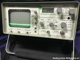 PSA-37D Portable Spectrum Analyzer  AVCOM mod. PSA-37D  Analizzatore di spettro 10 - 1750 Mhz / 3,7- 4,2 Ghz Strumenti