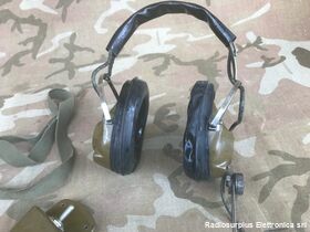 TC 182 D CUFFIA con Microfono   ASTROCOM TC 182 D Accessori per apparati radio Militari