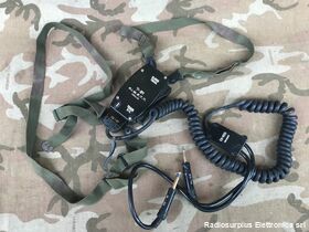 T-51 Commutatore PTT  T-51  Con cavo JK-53 innestato con  spina Jak PL-55 e spina jak PL-68 Accessori per apparati radio Militari