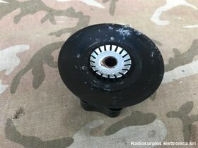 mb90 Manopola in Bachelite Nera con indice  Diametro mm 90 perno mm 6 Componenti elettronici