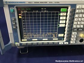 FSQ-3  ROHDE & SCWARZ FSQ-3  Signal Analyzer  da 20 Hz a 3,6 GHz Strumenti