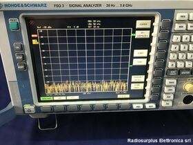 FSQ-3  ROHDE & SCWARZ FSQ-3  Signal Analyzer  da 20 Hz a 3,6 GHz Strumenti
