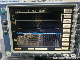 FSQ-3  ROHDE & SCWARZ FSQ-3  Signal Analyzer  da 20 Hz a 3,6 GHz Strumenti
