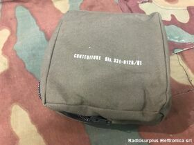 MARCONI 141-0590/01 Suoneria Esterna  MARCONI 141-0590/01  Funzionante a 3 volt, completa di borsa antiurto Accessori per apparati radio Militari