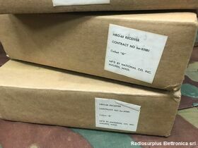 HRO-60 Receiver Kit 3 Cassetti di sintonia per ricevitore HRO-60 NATIONAL  Disponibile mod: A da 14 a 30 Mhz, mod: B da 7 a 14 Mhz e mod: G da 180 - 430 Khz Accessori per apparati radio Militari