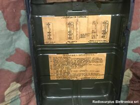 BC-1306 Ricetrasmettitore  BC-1306 (SCR-694)  Armee Francaise Apparati radio