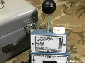 VISTA SCIENTIFIC Corp. Mod. 960 HEAT STRESS MONITOR   VISTA SCIENTIFIC Corp. Mod. 960 Militaria