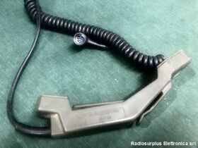 H-733 Microtelefono  ELMER H-733  -usato, in ottimo stato, IMPEDENZA 1000 oHm Apparati radio militari