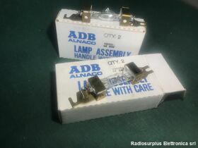 Alnaco 4080928-1 ADB Alnaco 4080928-1  Lampada ad incandescenza G.E. QTY. 2pcs  Segnalazione per uso aeronautico. Componenti elettronici