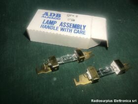 Alnaco 4080928-1 ADB Alnaco 4080928-1  Lampada ad incandescenza G.E. QTY. 2pcs  Segnalazione per uso aeronautico. Componenti elettronici