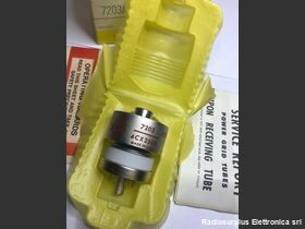 4CX250B Valvola  Tetrodo di Potenza  7203 / 4CX250B EIMAC Componenti elettronici