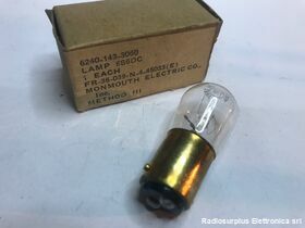 6S6DC 6S6DC  Lampada ad incandescenza innesto a baionetta (BA15d)  125 Volt   6Watt Componenti elettronici