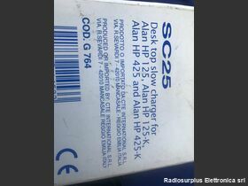 SC25 Battery Charge  ALAN SC25  Carica batteria rapido da tavolo Telecomunicazioni