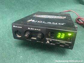 ALAN 100 plus Midland ALAN 100 plus  Ricetrasmettitore cb 40 canali  nei modi AM/FM Apparati radio