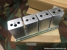 HRO-60 Receiver Kit 3 Cassetti di sintonia per ricevitore HRO-60 NATIONAL  Disponibile mod: A da 14 a 30 Mhz, mod: B da 7 a 14 Mhz e mod: G da 180 - 430 Khz Accessori per apparati radio Militari