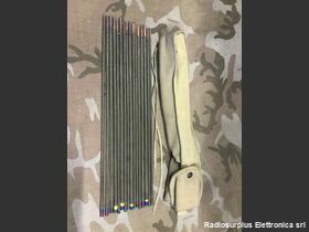 ZL6T WA58 ZL6T WA58 1944  Sacca con stili antenna originali delle stazioni radio WS-58 Accessori per apparati radio Militari