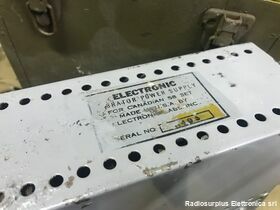 ZA/C-00058 ZA/C-00058  Alimentatore a vibratore con carica batterie originale per stazione radio WS-58 Accessori per apparati radio Militari