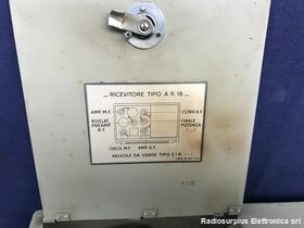 AR.18 DUCATI AR.18  Raro ricevitore di bordo in perfetto stato di conservazione,Ricevitore Aeronautico Regia Aeronautica Apparati radio