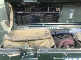 A510 WIRELESS Station A510 Ricetrasmettitore dell'esercito Australiano Gamma operativa da 2 a 10 Mhz in due bande, modulazione AM-CW Apparati radio