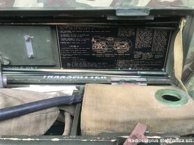 A510 WIRELESS Station A510 Ricetrasmettitore dell'esercito Australiano Gamma operativa da 2 a 10 Mhz in due bande, modulazione AM-CW Apparati radio