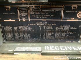 A510 WIRELESS Station A510 Ricetrasmettitore dell'esercito Australiano Gamma operativa da 2 a 10 Mhz in due bande, modulazione AM-CW Apparati radio